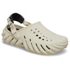 Crocs Echo Thermoplastic Bone/Black Clogs