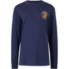 Hard Yakka Men's Heritage Icon Long Sleeve Tee in Navy