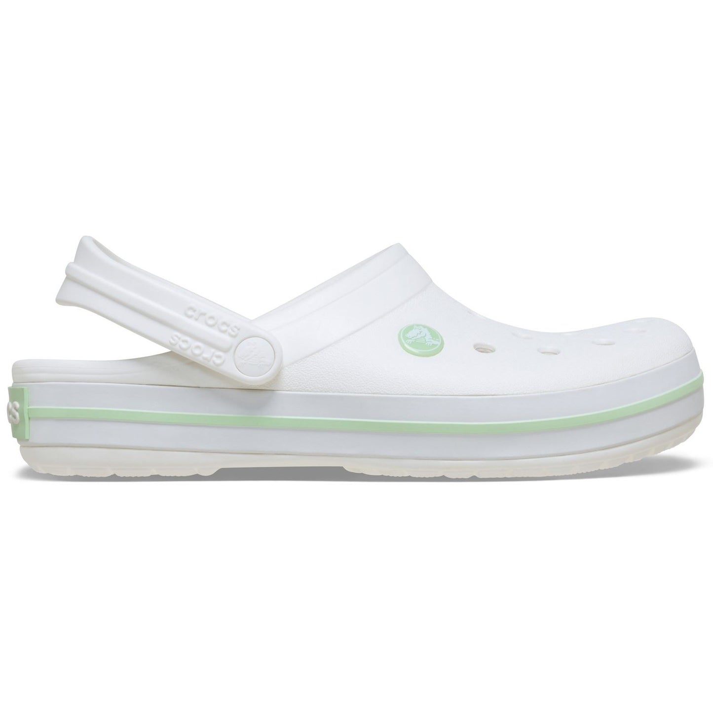 Crocs Crocband EVA Women's White/Serene Green Clogs