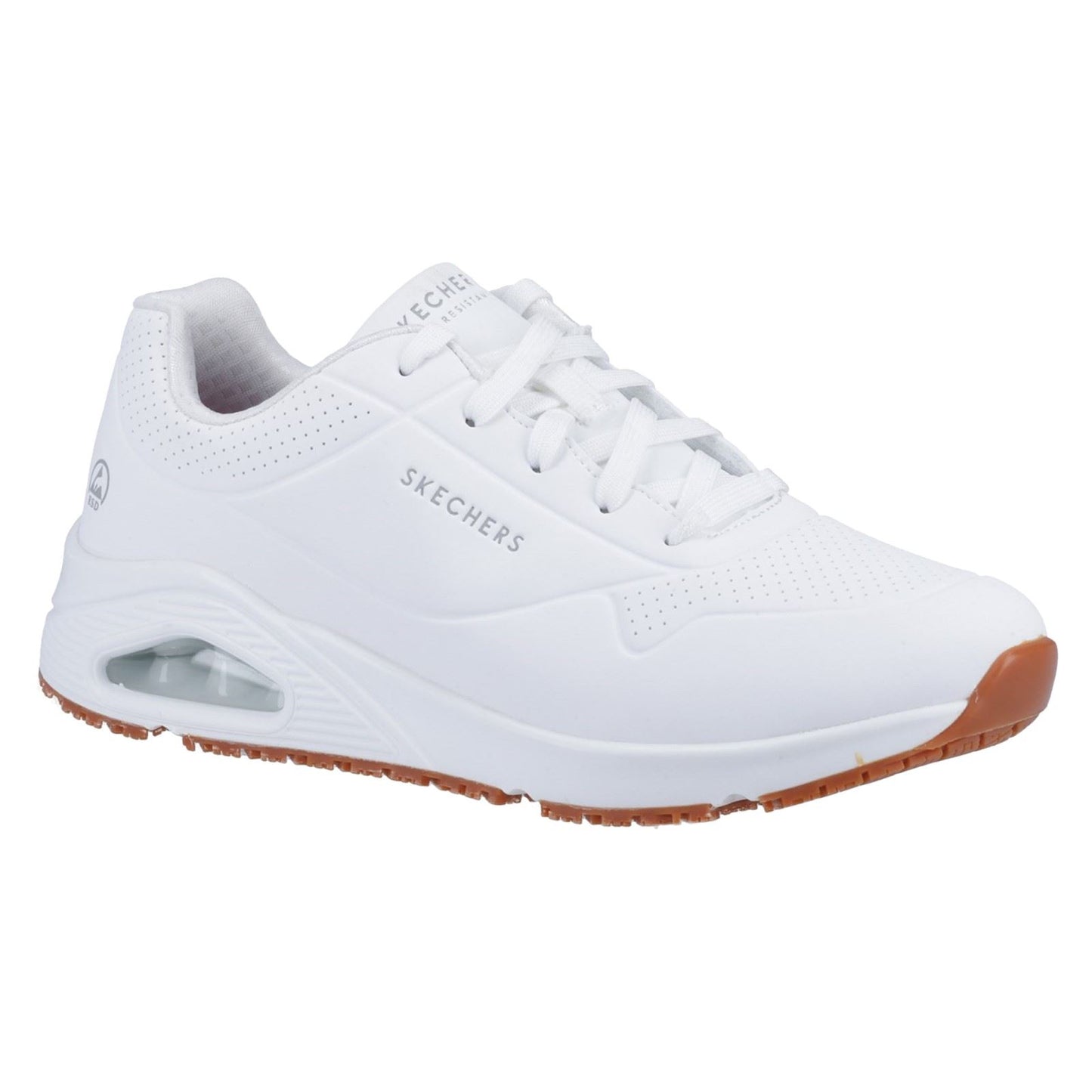 Skechers Workwear Work Relaxed Fit: Uno SR - Sutal Men's White Safety Trainers