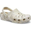 Crocs Classic Marbled Clog in Bone/Multi