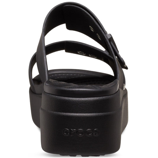 Crocs Women's Brooklyn Sandal Low in Black