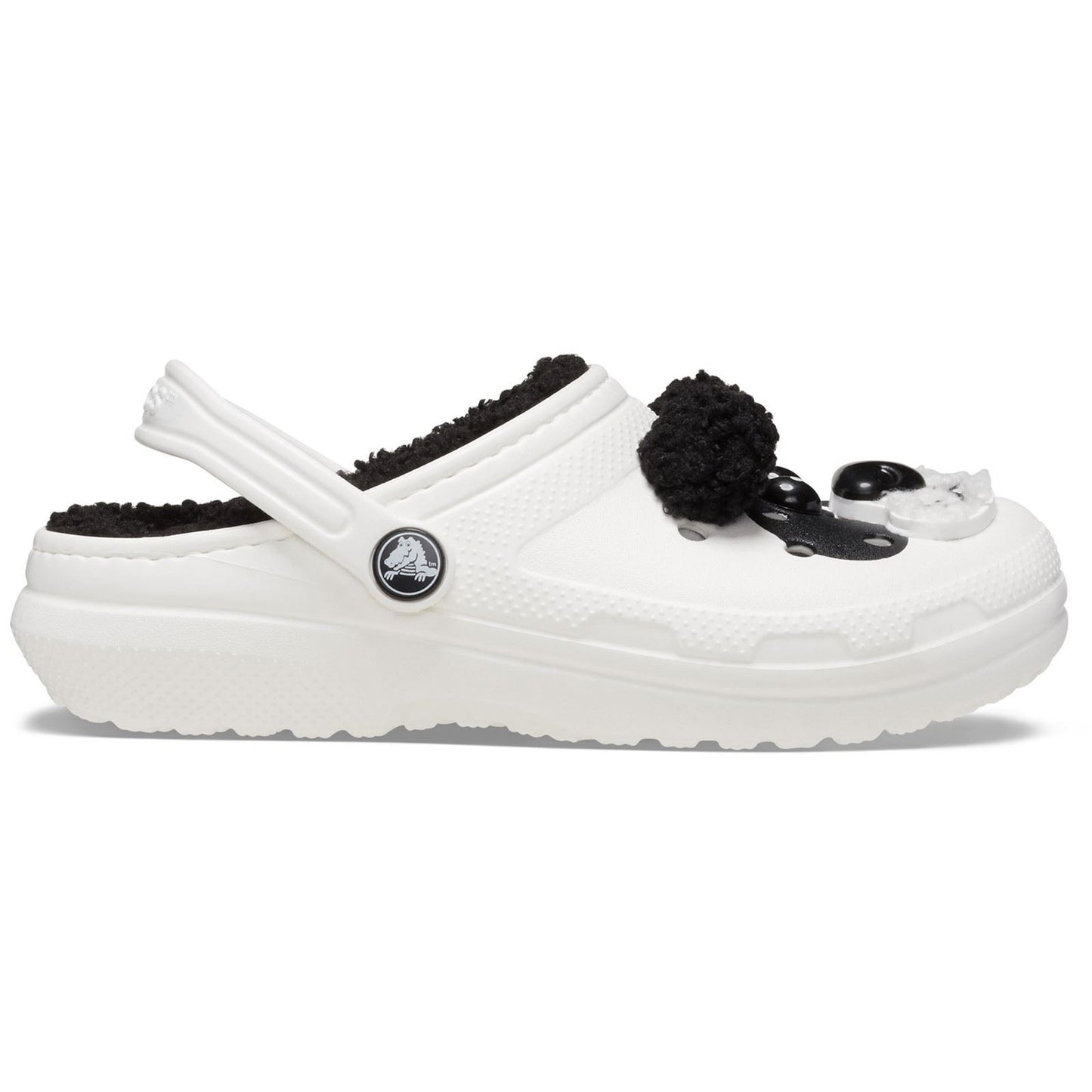 Crocs Classic Lined Fun Lab Thermoplastic Panda Clogs