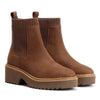 TOMS Millie Nubuck Leather Women's Dark Brown Boots