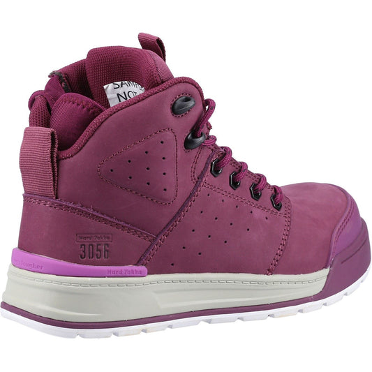 Hard Yakka Women's 3056 PR Side Zip Safety Boot in Shiraz