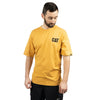 Caterpillar Men's Trademark Tee in Mustard