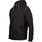 Helly Hansen Workwear Oxford Zip Cotton Men's Black Hooded Sweatshirt