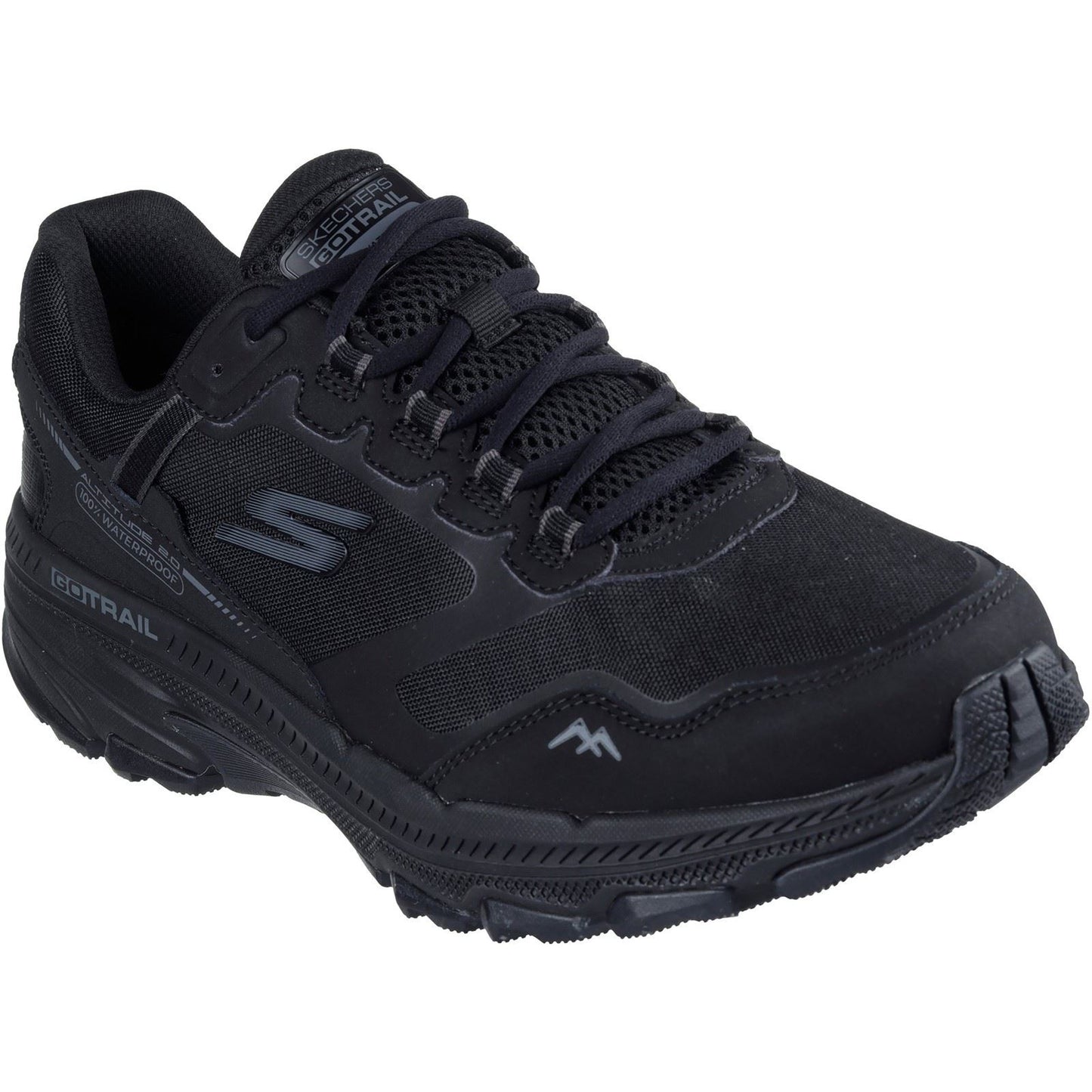 Skechers Performance GO RUN Trail Altitude 2.0 Leather Men's Black Hiking Boots