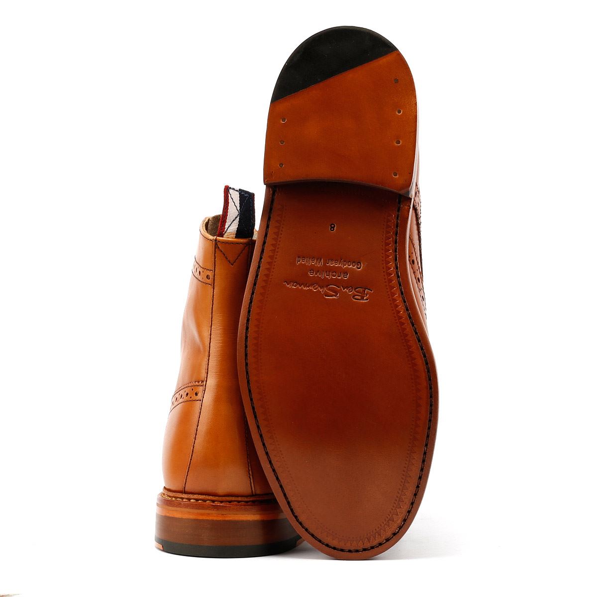 Ben Sherman Arthur Leather Men's Tan Boots
