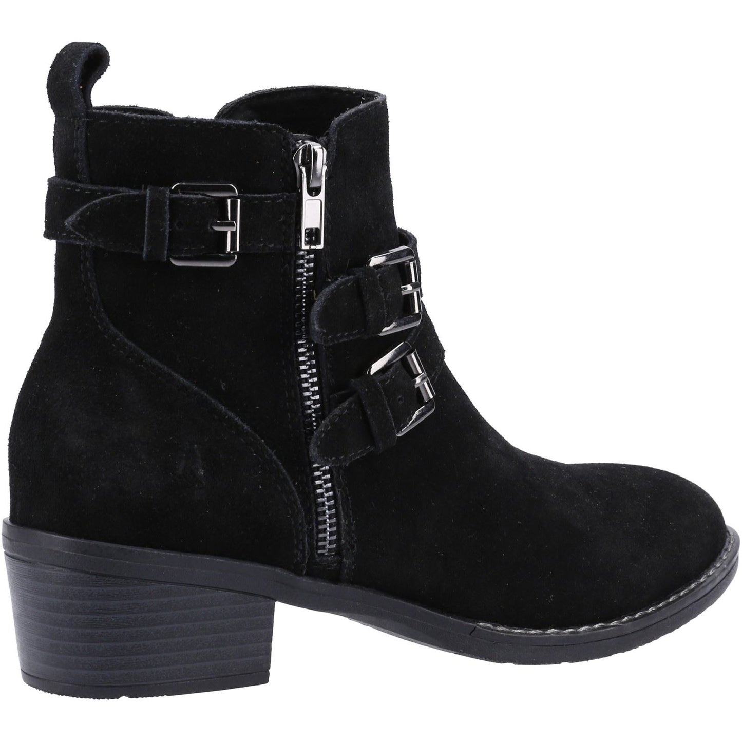 Hush Puppies Women's Jenna Ankle Boot in Black