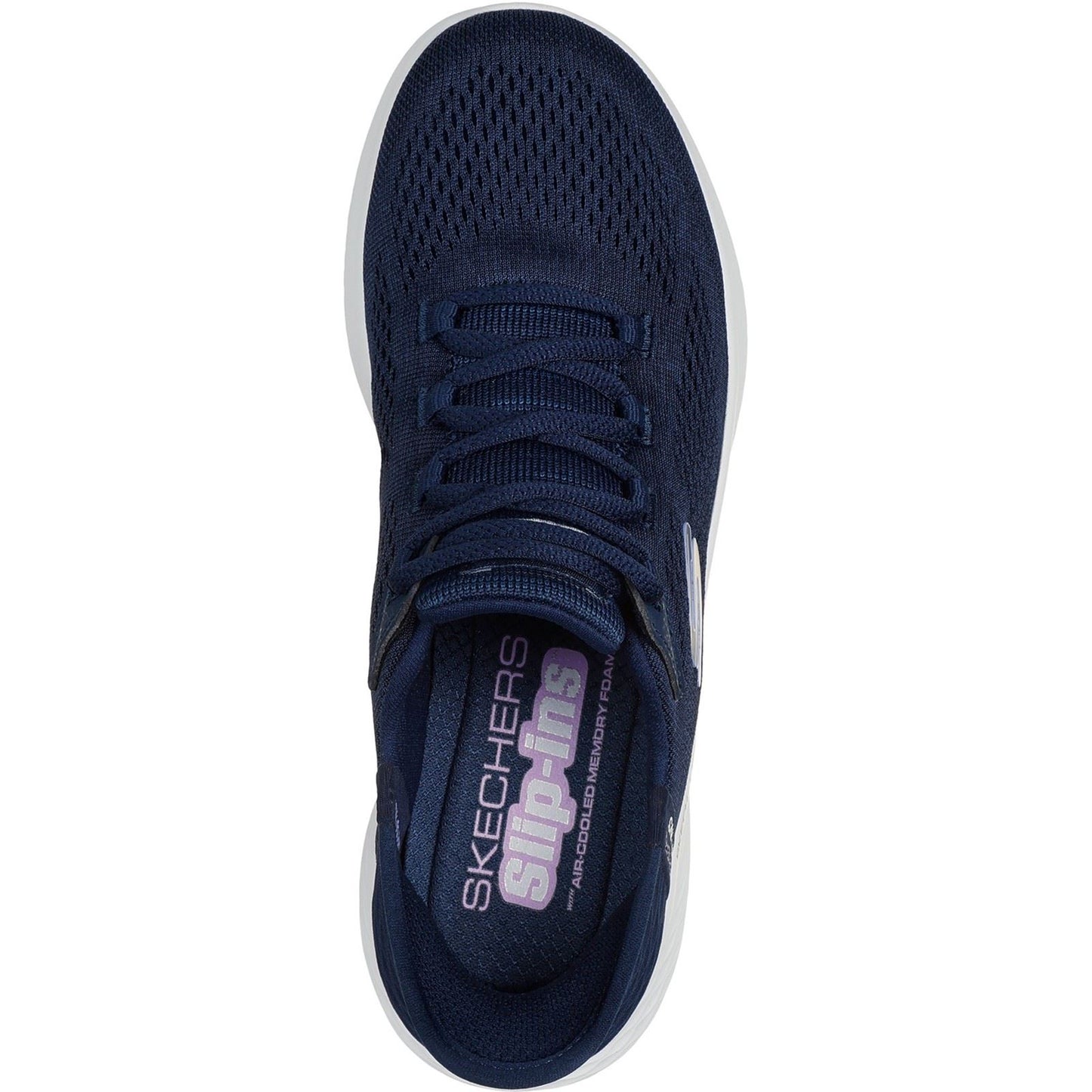 Skechers Women's Skech-Lite Pro Natural Trainer in Navy/Multi
