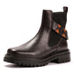 Osprey London The Guildford Chelsea Leather Women's Chocolate Boots