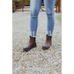 Cotswold Women's Laverton Ankle Boot in Brown