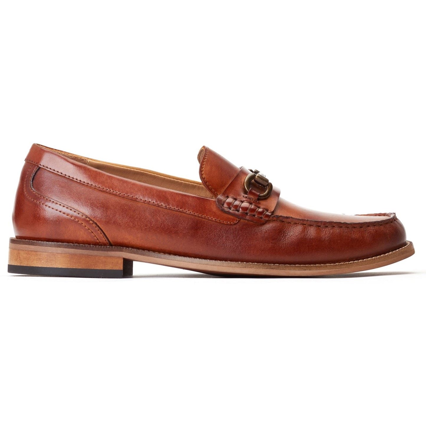 Base London Men's Madison Loafer in Burnt Tan