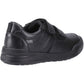 Hush Puppies Sully Leather Junior Black Shoes
