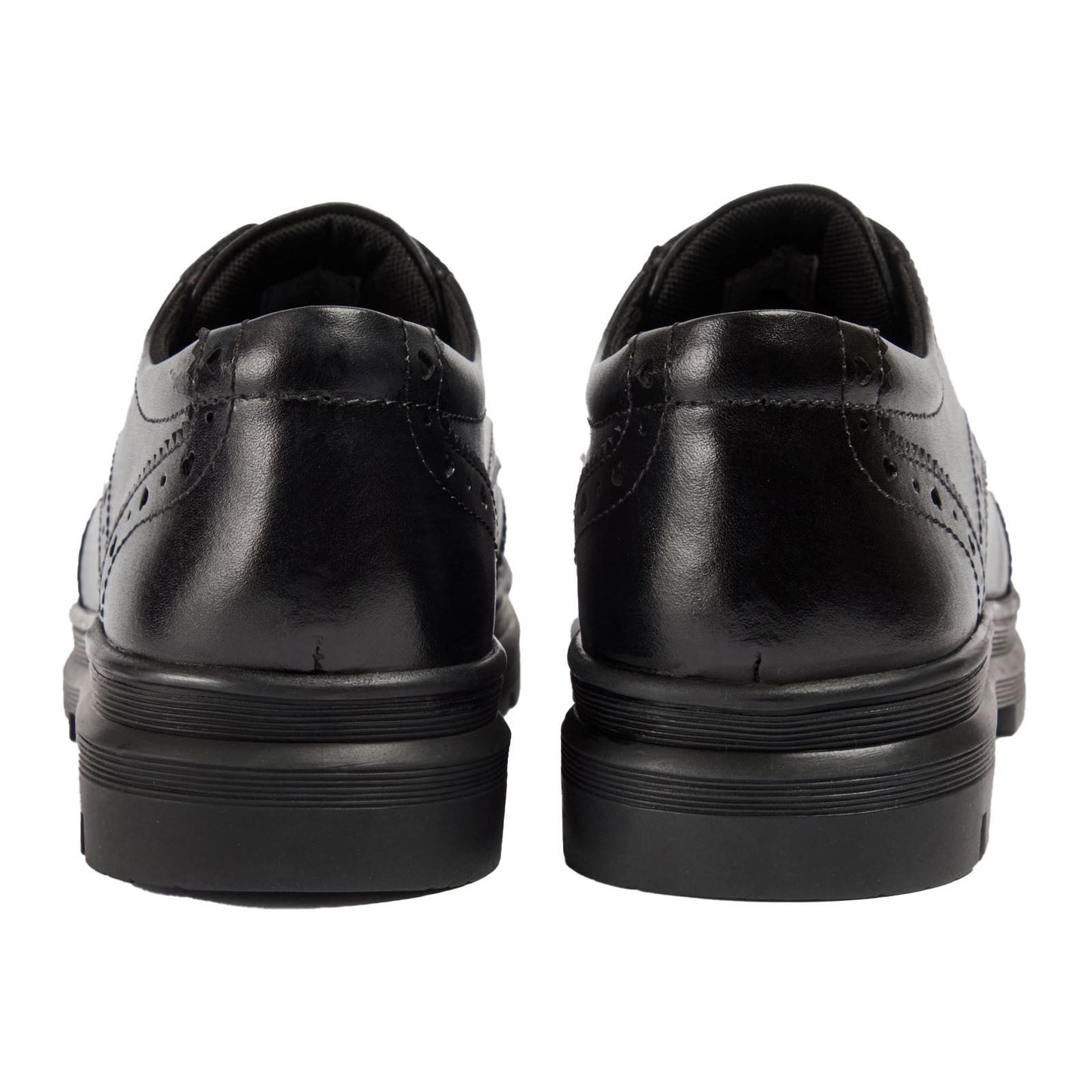 Pod Fiona Smooth Leather Youth Black Brogues