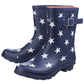 Cotswold Badminton Rubber Women's Star Slim Fit Wellington Boots