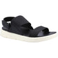 Hush Puppies Selina Polyurethane Women's Black Sandals