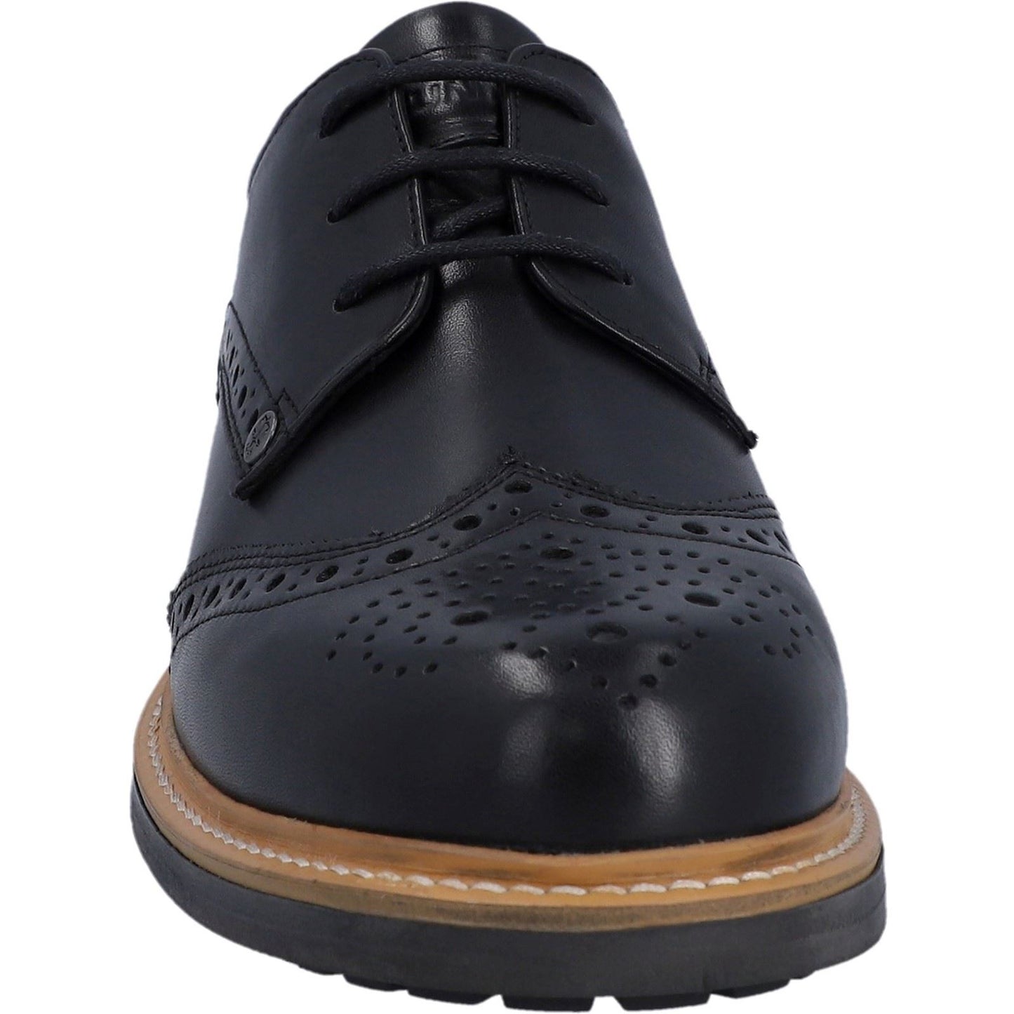 Hunter Men's Cawdor Brogue Gibson in Black