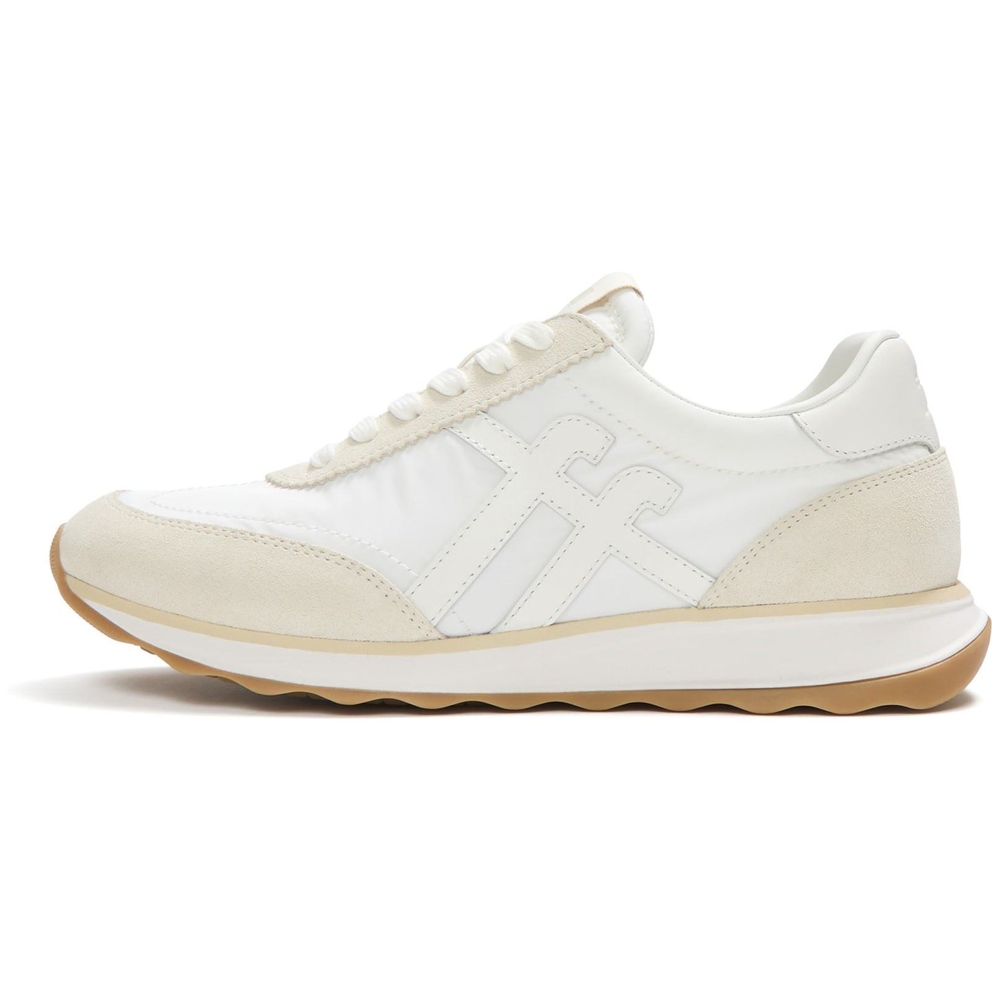 Fitflop Retro-Q FF Nylon Women's Urban White Mix Trainers