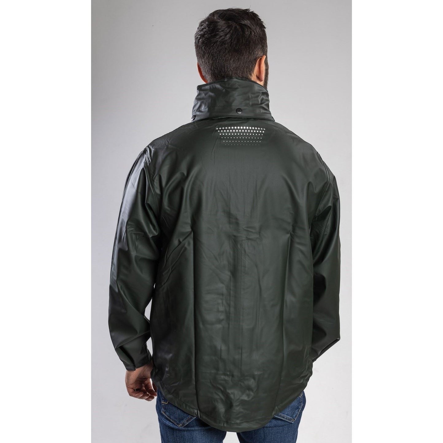 Helly Hansen Workwear Voss Unisex Adults Green Rain Jacket