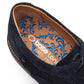 Base London Clarence Brogue Leather Men's Navy Brogues Shoes