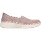 Skechers Wilshire Boulevard Polyester Women's Mauve Trainers