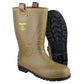 Amblers Safety Men's FS95 Waterproof PVC Pull on Safety Rigger Boot in Tan