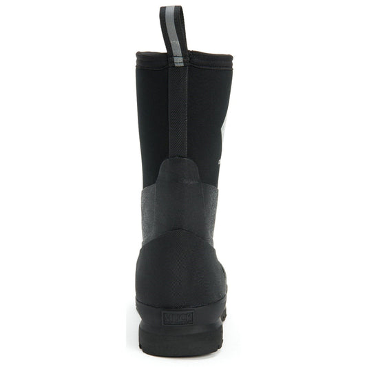 Muck Boots Chore Classic Mid Patterned Wellington in Black