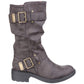 Rocket Dog Women's Trumble Biker Boot in Brown