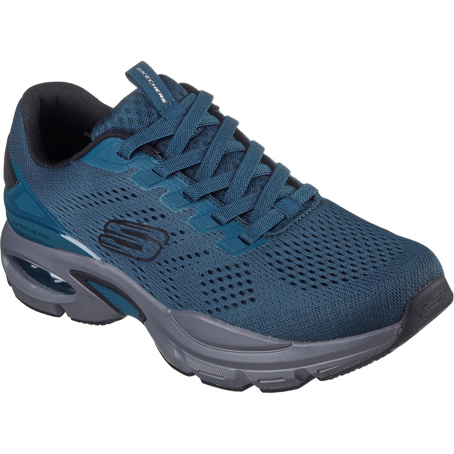Skechers Men's Skech-Air Ventura Trainer in Teal/Black