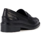 Geox D Walk Pleasure F Leather Women's Black Moccasins Shoes