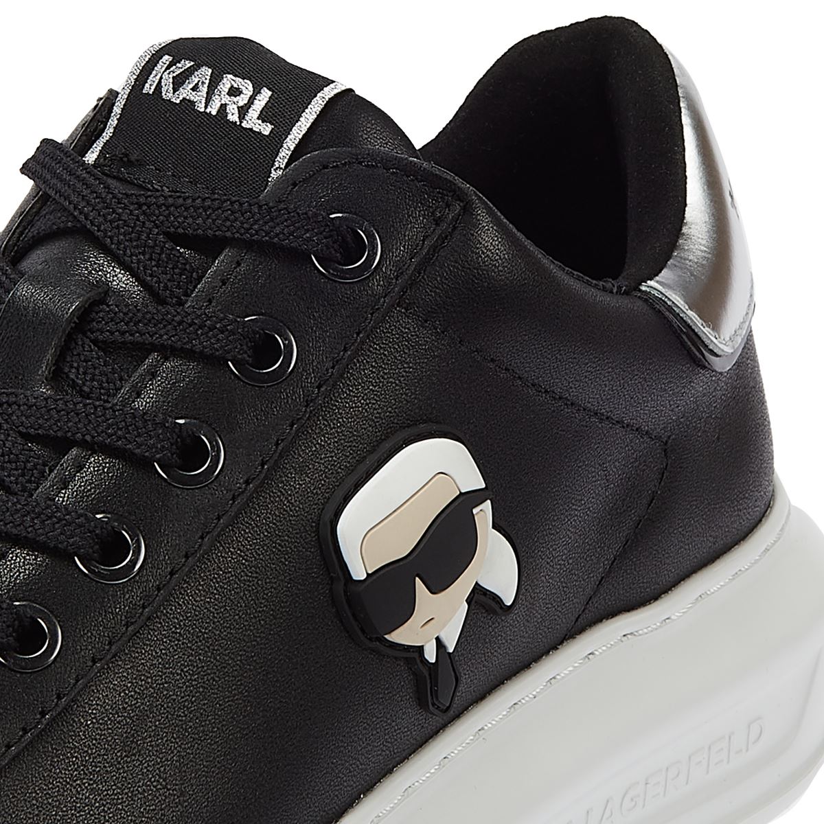 Karl Lagerfeld - KL62530N-000 WOMENS KAPRI KARL NFT LO LACE BLACK