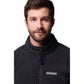 Columbia Rugged Ridge High Pile Full Zip Men's Black Fleece Jacket