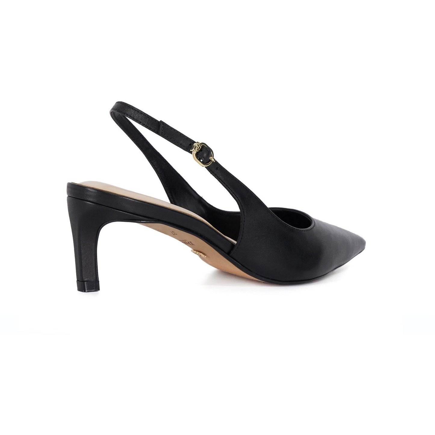Dune Celinna Women's Black Pointy Slingback Shoes