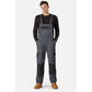 Dickies Men's Everyday Bib and Brace in Slate Grey/Black
