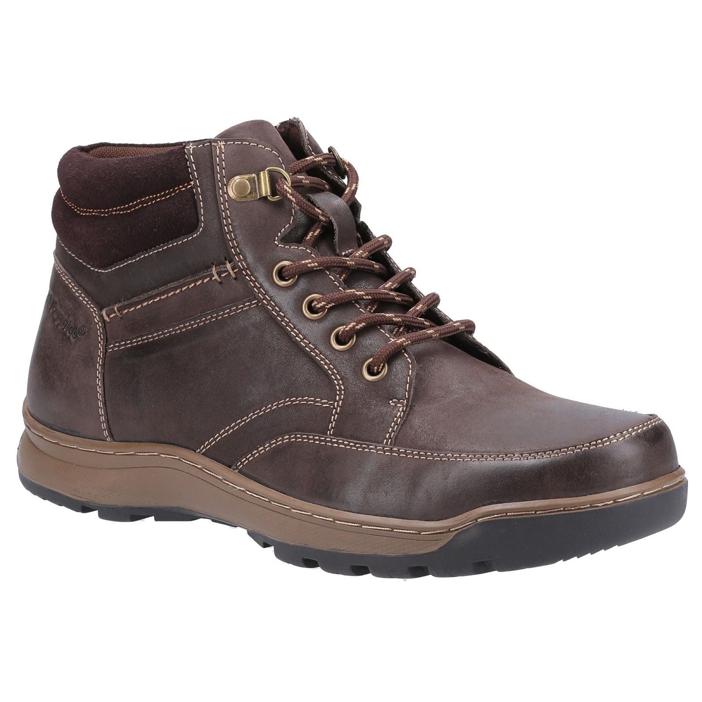 Hush Puppies Men's Grover Lace Boots in Tan