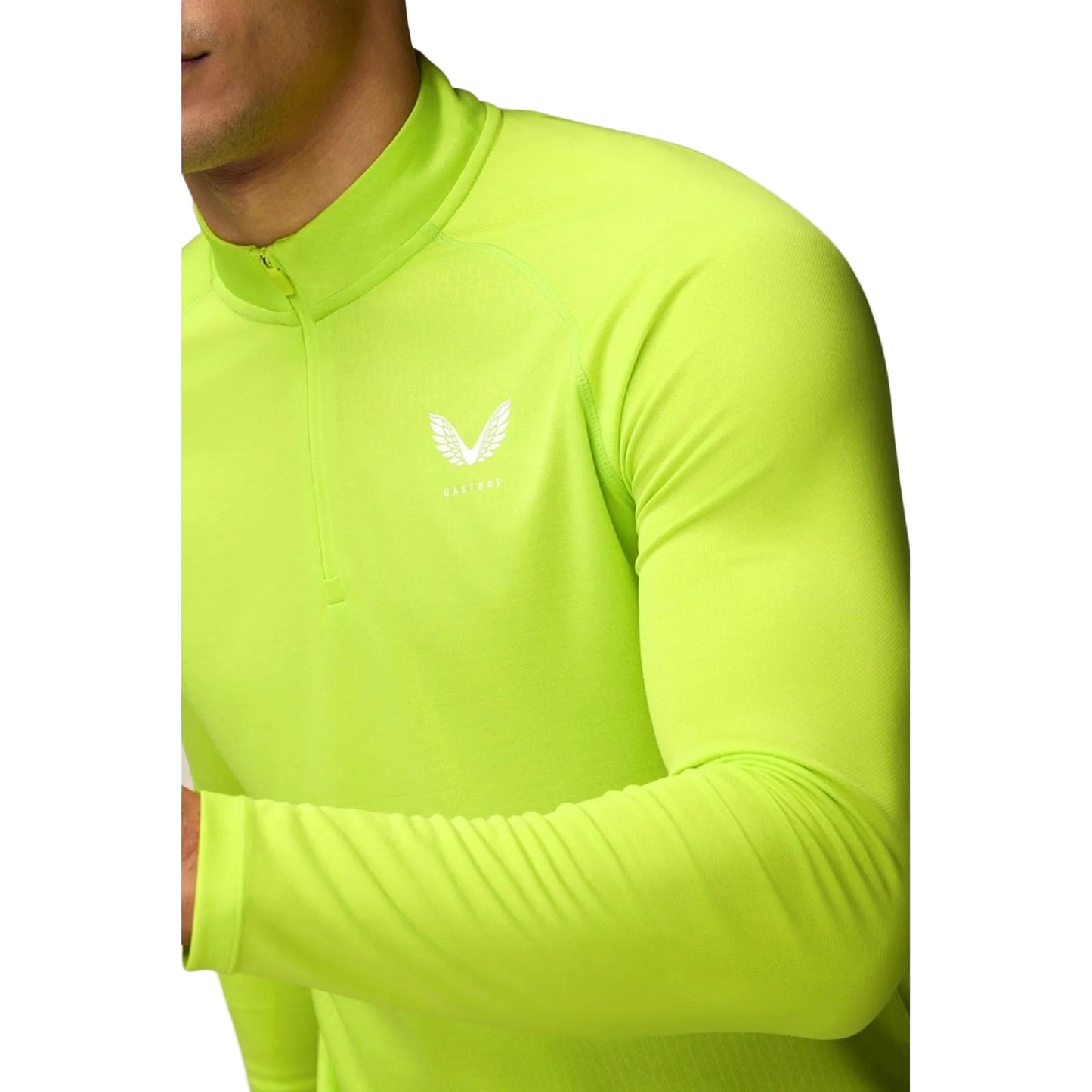 Castore Adapt 1/4 Zip Top Polyester Men's Green