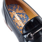 Base London Men's Russo Buckle Loafer in Black