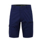 Hard Yakka Men's Raptor Active Mid-Short in Navy