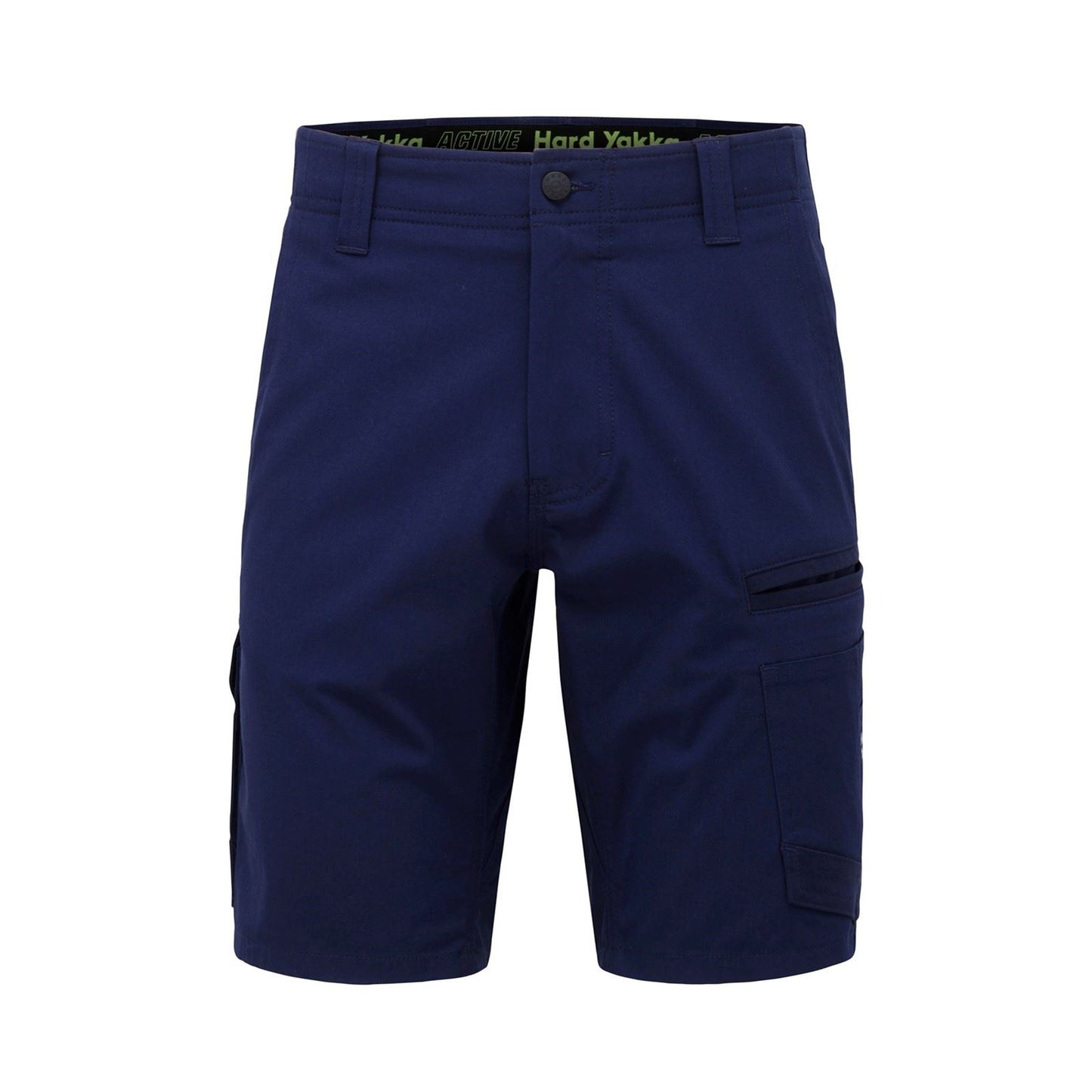 Hard Yakka Men's Raptor Active Mid-Short in Navy