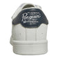 Penguin Junior Marble White/Navy Trainers