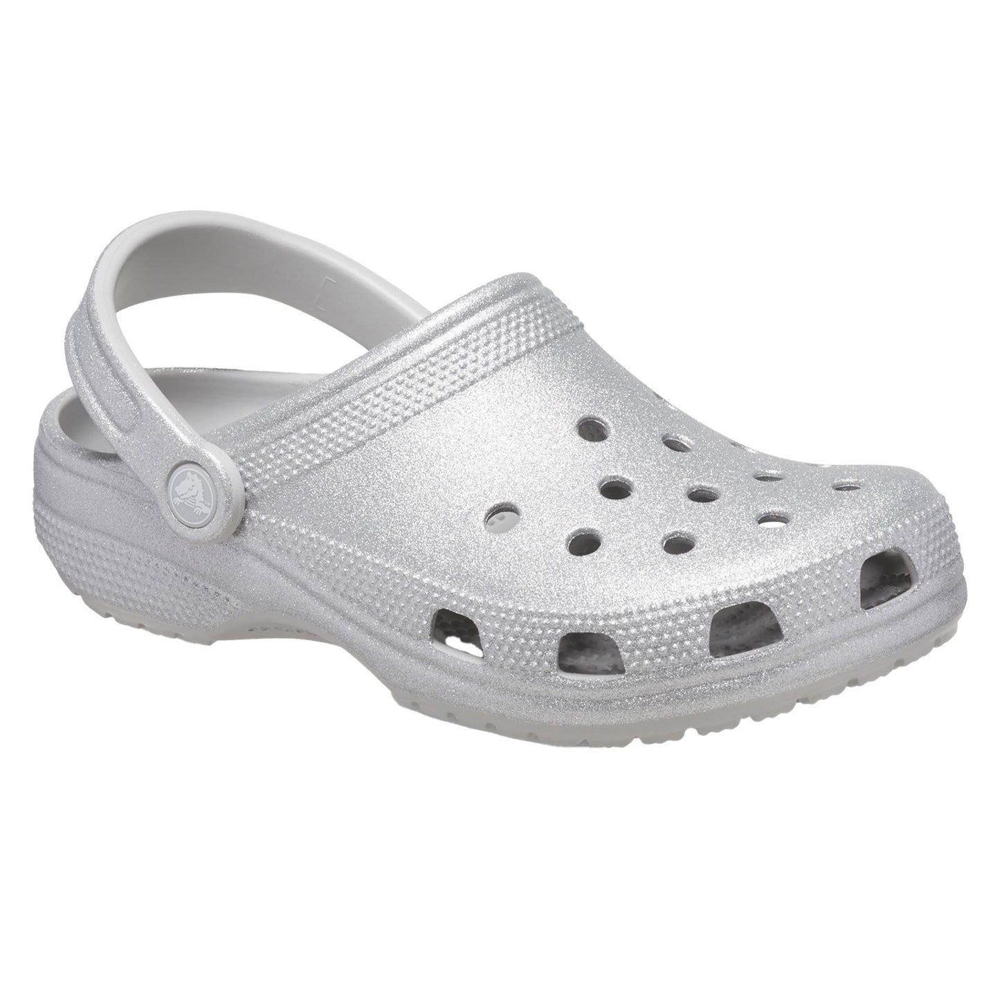 Crocs Unisex Classic Glitter Clog in Atmosphere