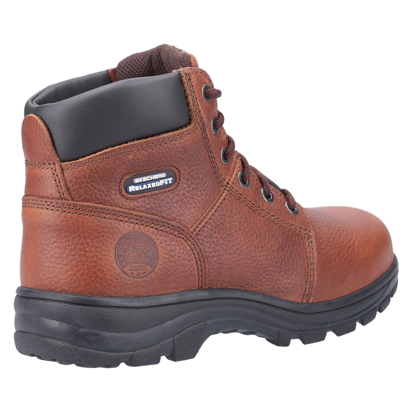 Skechers Workwear Workshire Leather Men's Brown Safety Boots