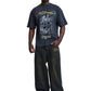Ed Hardy Slithering Dragon XXTRA Men's Sandy Black Jeans