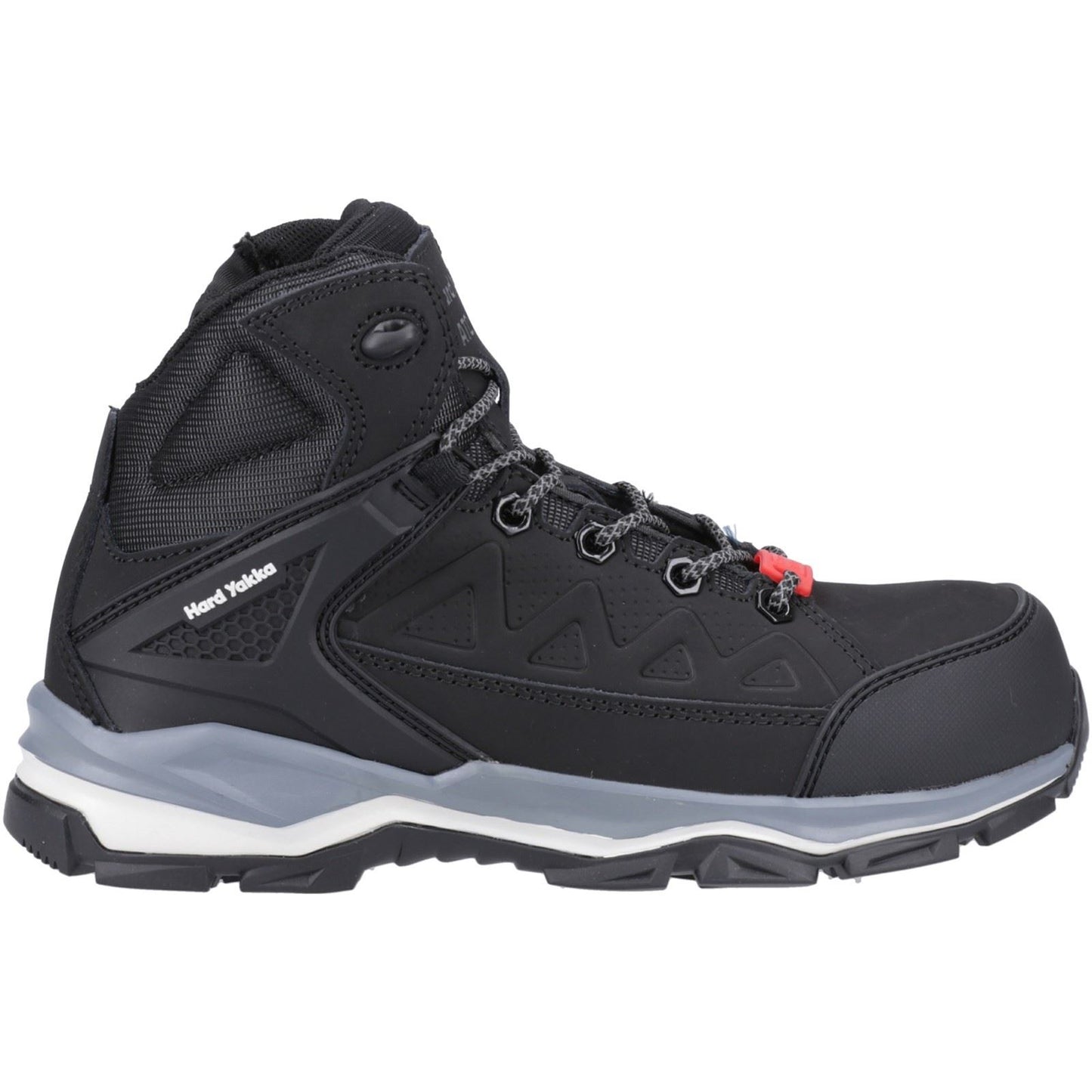 Hard Yakka Unisex Atomic PR Hybrid Side Zip Safety Boot in Black