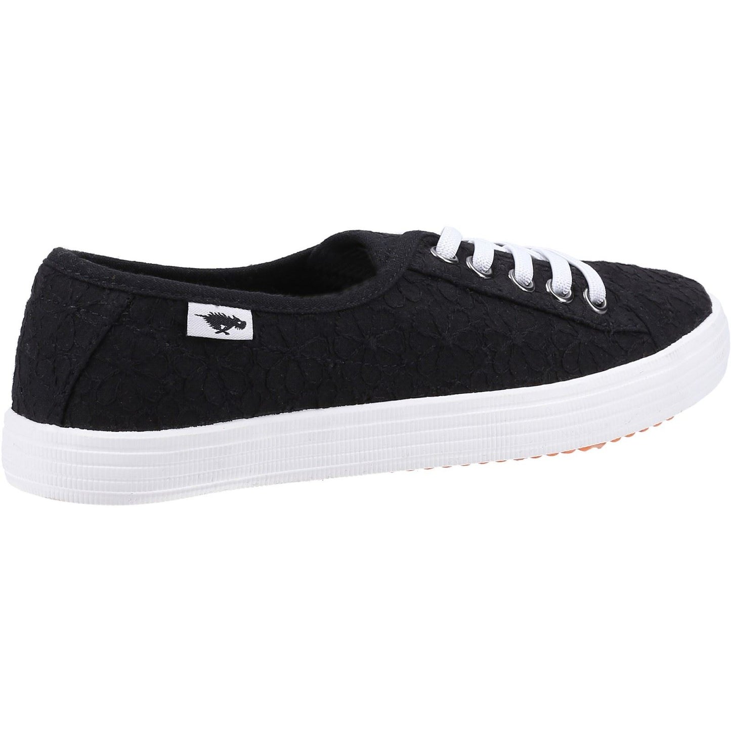 Rocket Dog Women's Chow Chow Elsie Eyelet Casual Shoe in Black