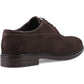 Hush Puppies Sterling Suede Shoe Leather Men's Chocolate Lace-Up Shoes