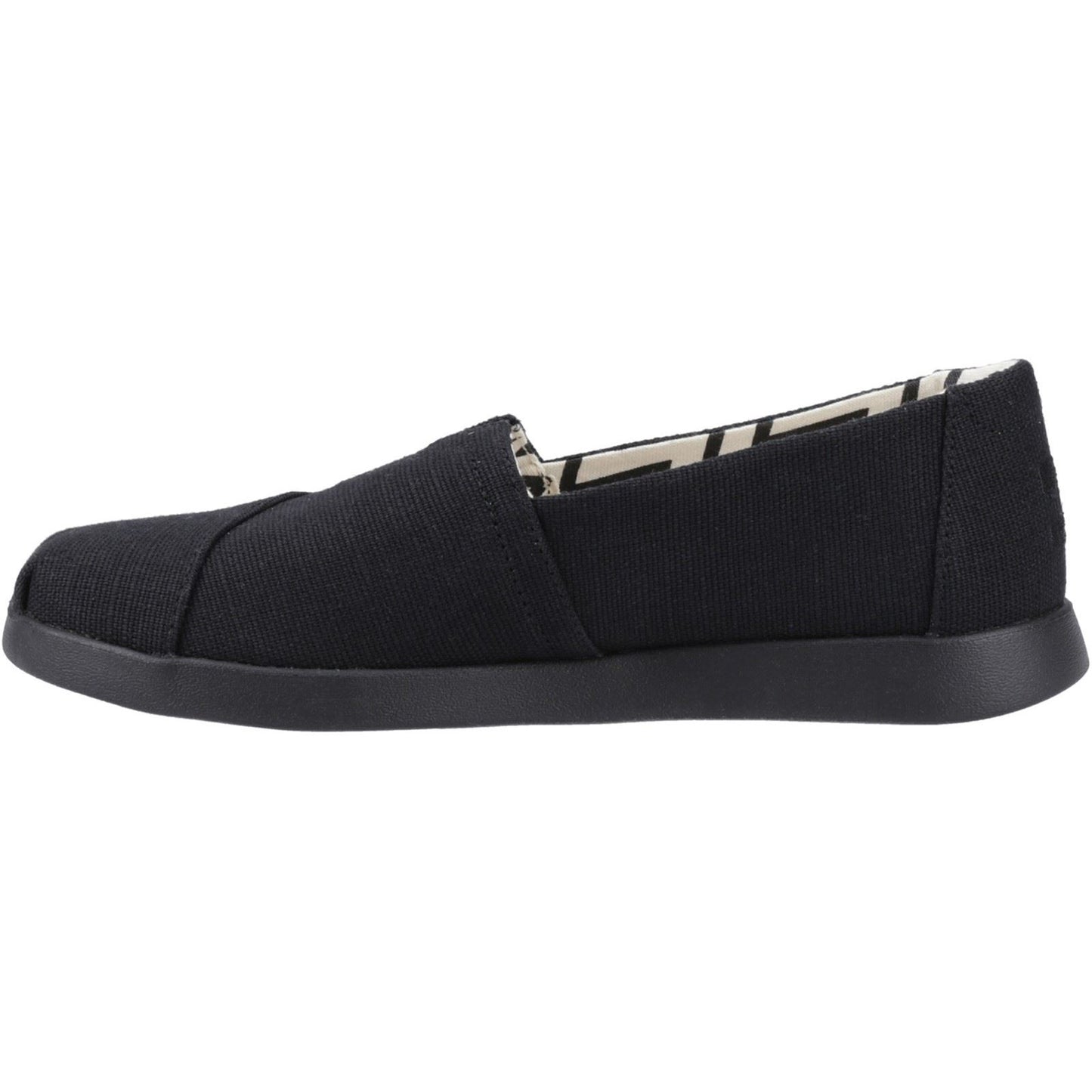 TOMS Women's Alpargata Plus Shoe in Black/Black