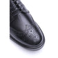 Base London Tanner Leather Men's Black Brogues Shoes
